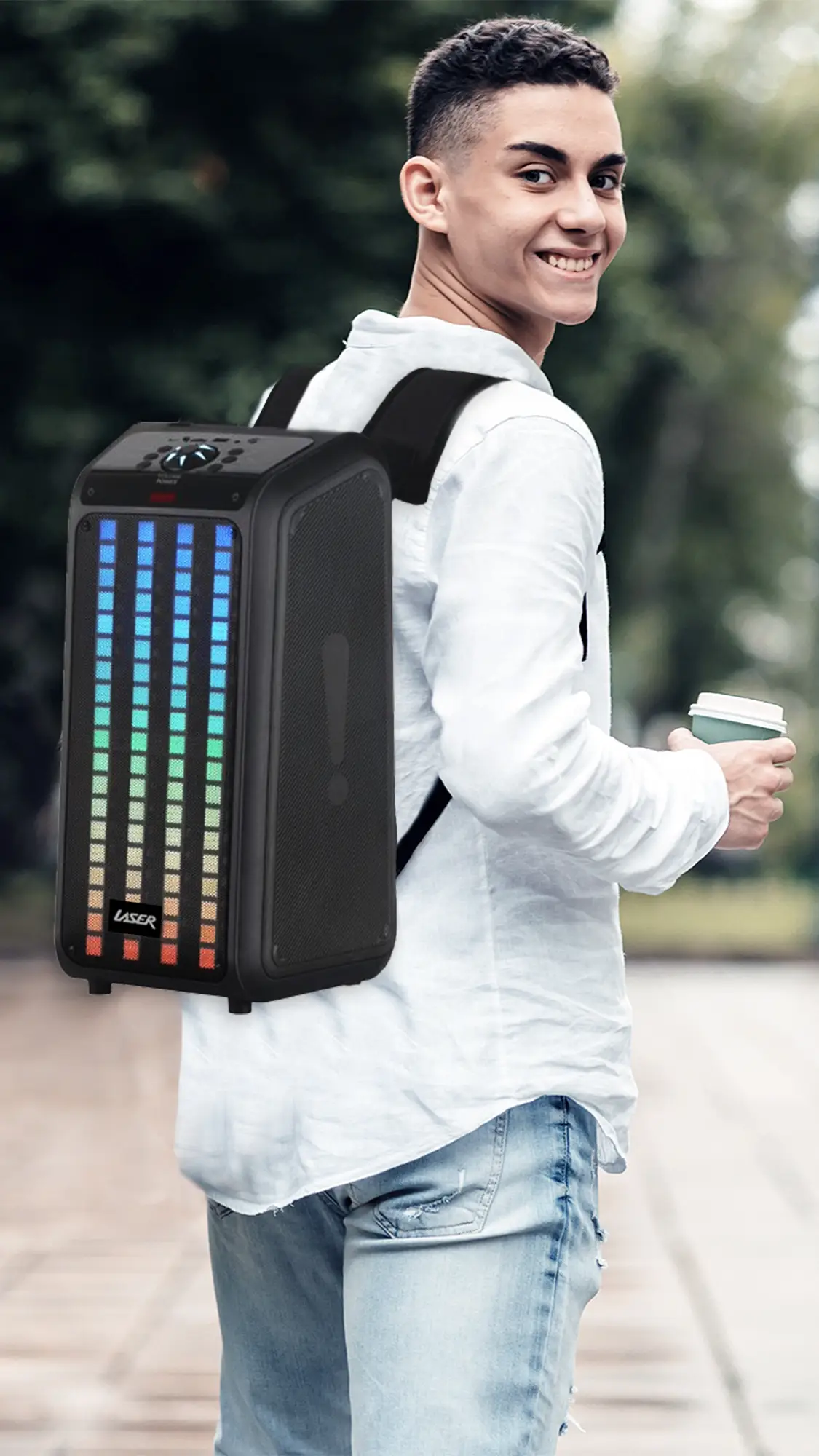 Portable BackPack Party Speaker from Closer Communications